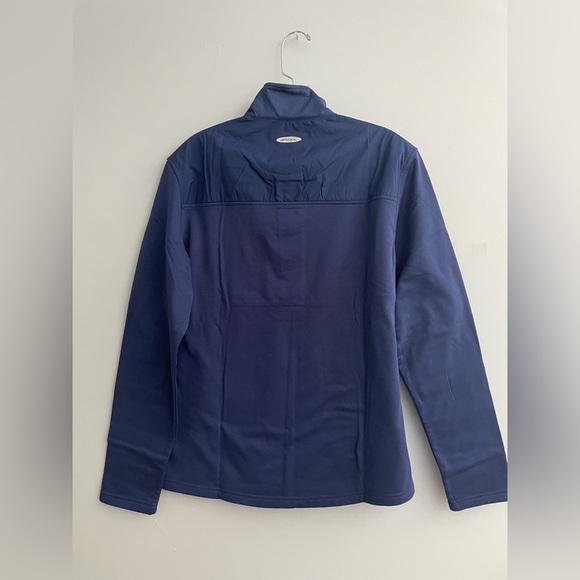 UNTUCKit Women's Ristow Medieval Blue Small 1/2 Zip Fleece Pullover Jacket NWT - Picture 9 of 16